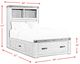 Elements International Wade Gray Twin Youth Platform Storage Bed-2
