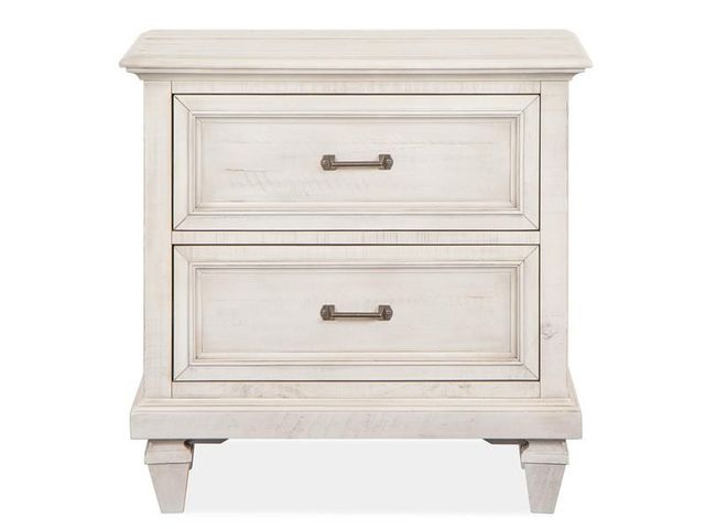 Magnussen Home® Newport Alabaster Nightstand-0