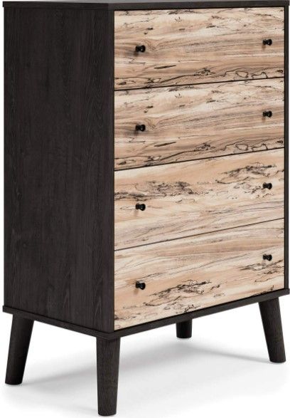 Signature Design by Ashley® Piperton 3-Piece Brown/Dark Charcoal Full Bookcase Storage Bed Set-3