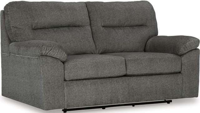Signature Design by Ashley® Bindura Mineral Glider Loveseat-0