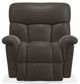 La-Z-Boy® Mateo Charcoal Leather Wall Rocking Recliner-1