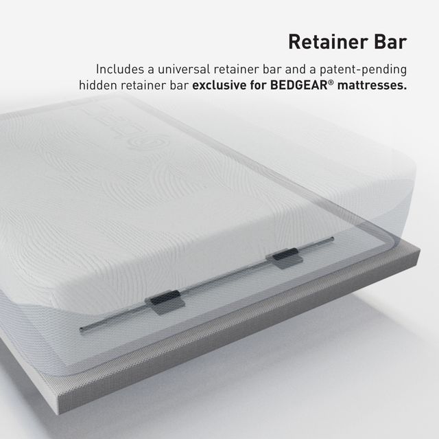 BEDGEAR® Flex SH™ Split Head Queen Adjustable Base with Flush Lumbar-2
