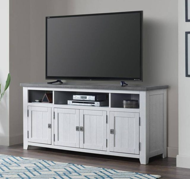 Martin Svensson Foundry Gray/White TV Stand-1