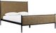 Four Hands Xander Fallingbrook Cafe Queen Upholstered Panel Bed-0