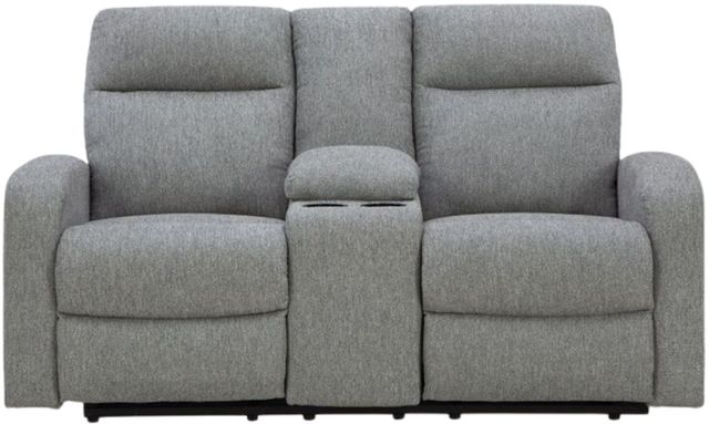 Signature Design by Ashley® Gauntlet Sterling Manual Reclining Loveseat-1