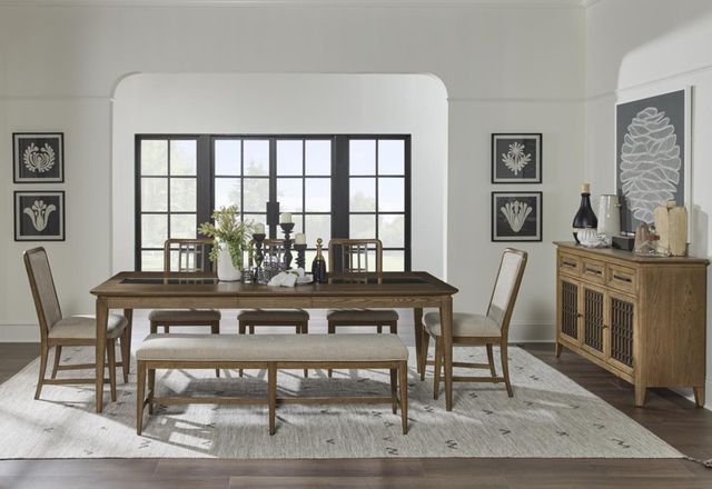 Legacy Classic Beacon Hill Anderson Parchment/Dusty Barley Dining Bench-1