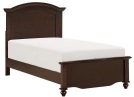 Mazin Furniture Meghan Espresso Full Bed-1