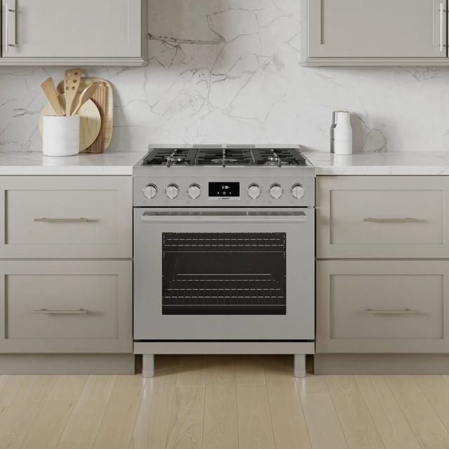 Bosch Stainless Steel 30"/36" Industrial Range Feet-1