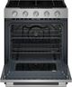 KitchenAid® 30" PrintShield™ Stainless Smart Slide-in Gas Range with Convection Cooking Modes-1
