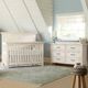 Westwood Design Westfield Brushed White Convertible Crib-1