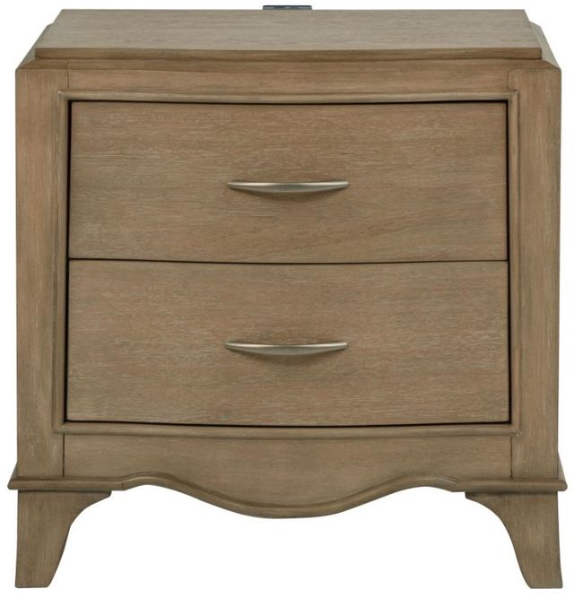 Coaster® Revello Washed Mango Nightstand Bedside Table-1