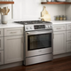 Bosch 800 Series 30" Stainless Steel Slide-In Dual Fuel Range-3