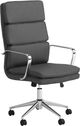 Coaster® Ximena Grey High Back Upholstered Office Chair-1