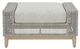 Signature Design by Ashley® Seton Creek Gray Aluminum/Resin Outdoor Ottoman with Cushion-1