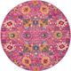Nourison Home™ Passion 5' Round Style 2 Area Rug-0