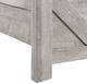 Elements International Ellen Ash White Full Panel Bed-4