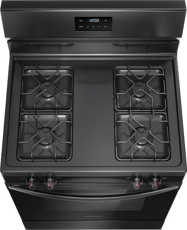 Frigidaire® 30" Black Freestanding Gas Range-3
