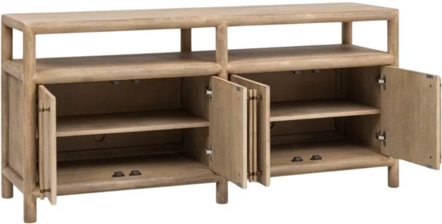 Modus Furniture Dorsey Granola 64" Entertainment Console-2