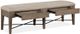 Magnussen Home® Paxton Place Dovetail Grey Upholstered Bench-4