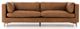 Magnolia Home by Joanna Gaines Juniper Brown Leather Sofa-1