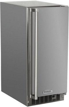 Marvel 14.88" Stainless Steel Outdoor Ice Maker