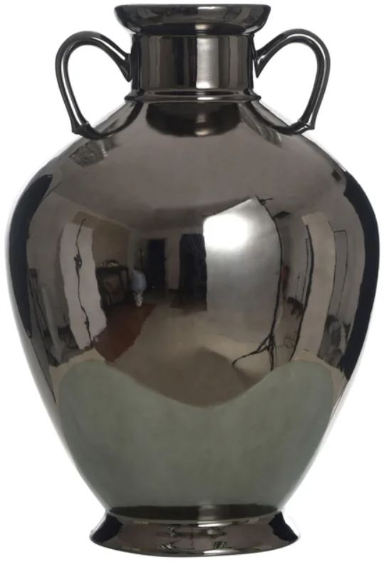 Stylecraft Dann Foley Lifestyle Metallic Black Vase-0