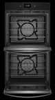 Whirlpool® 27" Fingerprint Resistant Stainless Steel Double Electric Wall Oven-1