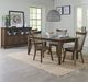 Liberty Furniture Midland Falls 5-Piece Rustic Brown Dining Set-1
