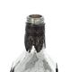 A & B Home Antique Silver Decorative Bottle Vase-2