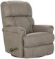 La-Z-Boy® Pinnacle Stone Leather Manual Swivel Gliding Recliner-0