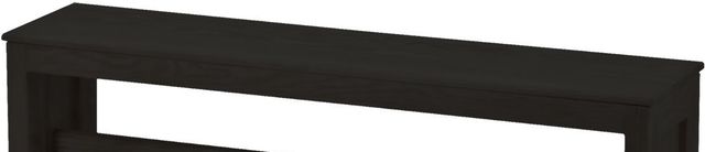 Crate Designs™ Furniture Espresso Wood Top Bench-1