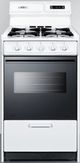 Summit® 20" White Freestanding Gas Range-0