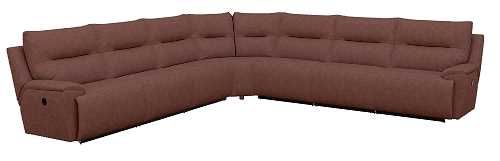 La-Z-Boy® Palmer Brick Reclining Sectional with Custom Layout Options-0