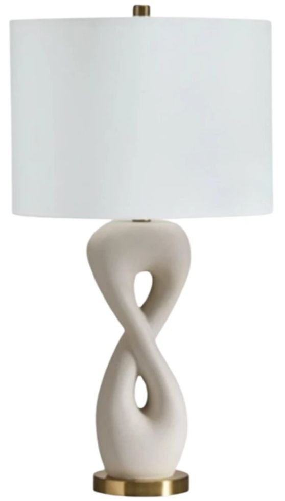 Signature Design by Ashley® Judrich Gold/White Table Lamp-0