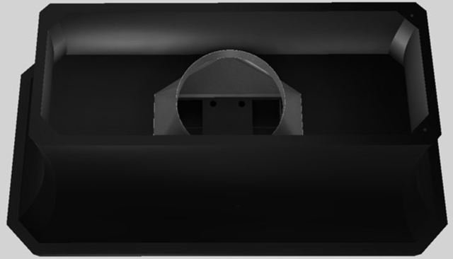 Vent-A-Hood® Designer Series 60" Black Island Range Hood-2