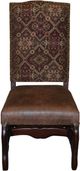 Horizon Home® Barrico Dark Brown Upholstered Dining Side Chair-0