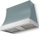La Cornue CornuFé Marquee 36" Ocean Range Hood with Polished Chrome Trim-0