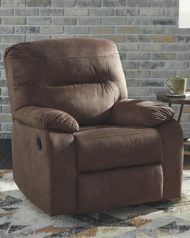Signature Design by Ashley® Bolzano Coffee Rocker Recliner-1