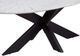 Bassett Mirror Barton White Oval Coffee Table-2