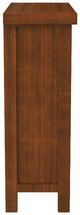 HH2 Home Bayside Rustic Mahogany 2-Door Cabinet-2