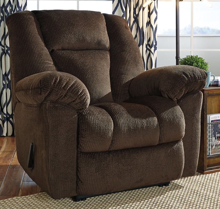 Signature Design by Ashley Nimmons Chocolate Zero Wall Recliner Furniture Loft Osage City Kansas