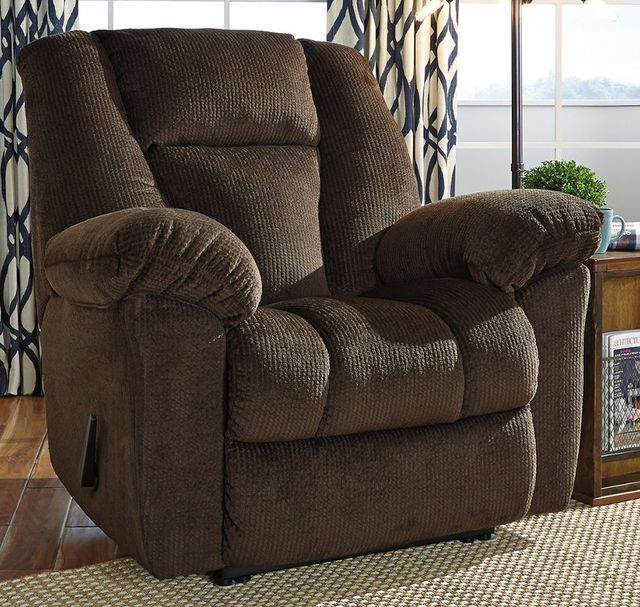 Signature Design by Ashley® Nimmons Chocolate Zero Wall Recliner-2