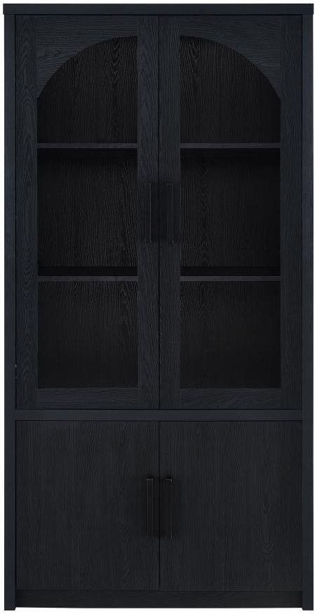 Coaster® Riva Black Accent Display Cabinet-1