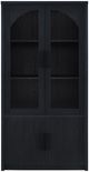 Coaster® Riva Black Accent Display Cabinet-1