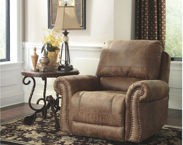 Signature Design by Ashley® Rafferty Dark Brown Round End Table-2