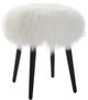 Uttermost®  Wooly White Accent Stool-0