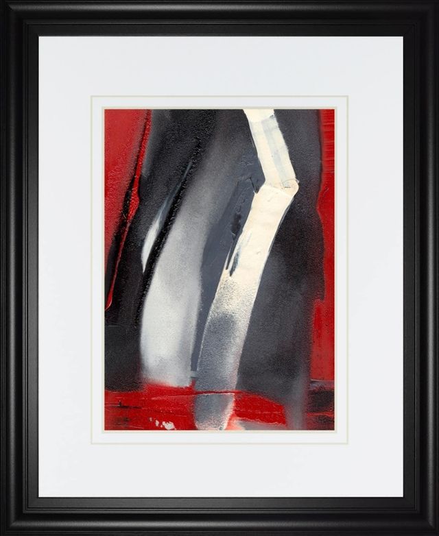 Classy Living Sharon Gordon Red Streak III Wall Art-0