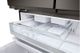 LG 36" 25.5 Cu. Ft. PrintProof™ Black Stainless Steel Counter Depth French Door Refrigerator-4
