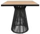 CabanaCoast® Customizable Cove Synthetic Fiber 42" Outdoor Square Bar Table-1