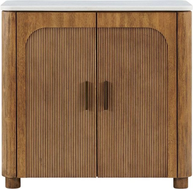Uttermost® Mebarak Honey/White 2-Door Cabinet-4
